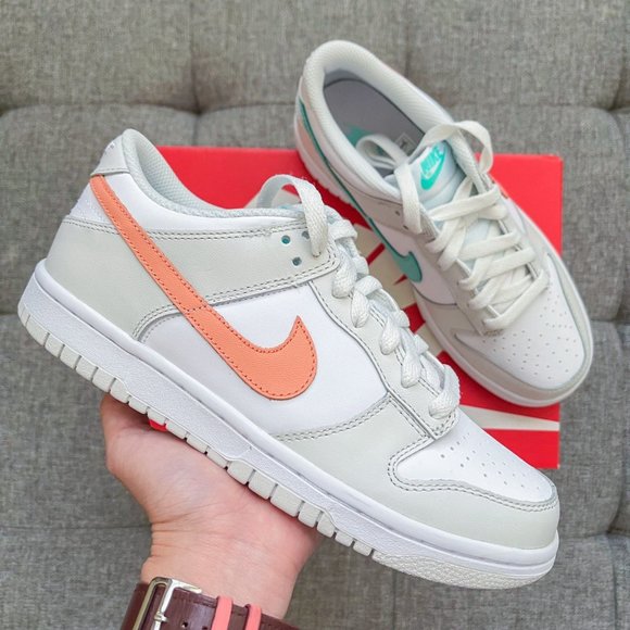 🐰 Nike dunk low coral mint 🍃 - Picture 3 of 4
